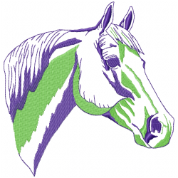 Horses Embroidery Design 3 Horses Embroidery Design 3